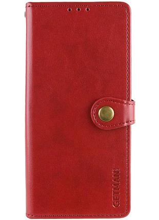 Чохол-книжка для samsung galaxy s24 fe gallant (pu) штучна шкіра червоний (918589)