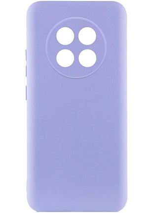 Чехол silicone cover full camera для realme 12 5g силіконовий сиреневий (919507)