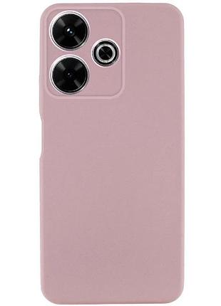 Чехол накладка full camera для xiaomi redmi 13 4g / poco m6 4g tpu розовый pink sand (916080)