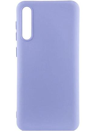 Чехол silicone cover для samsung galaxy a50/a50s/a30s силіконовий сиреневий (919640)