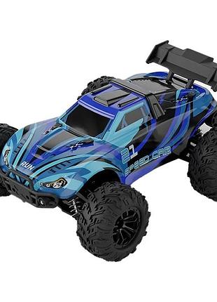 Машинка на радиоуправлении sche hw8807 4wd 1:10 31х24х14 см синяя ударостойкий pvc (925189)