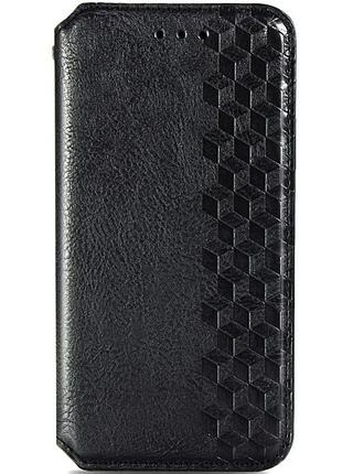 Чехол-книжка для xiaomi poco x3 nfc / poco x3 pro pu черный с подставкой 15,5х7,5 см (916509)