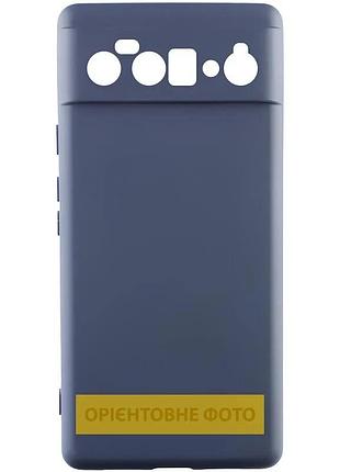 Чехол накладка full camera для tecno spark go 1 tpu синій (931150)