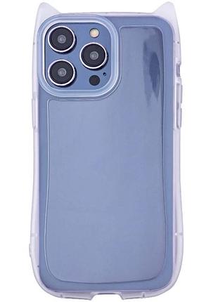 Чехол tpu для iphone 13 pro max 6.7" прозорий гнучкий еластичний (925941)