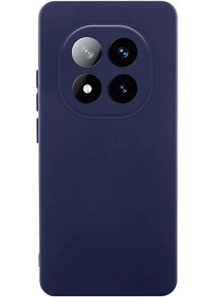 Чехол silicone cover lakshmi full camera для xiaomi redmi note 15 4g/5g силіконовий темно-синий (930582)