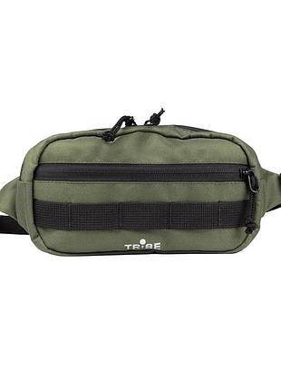 Сумка-пояс tribe waist bag 2,5 l оливкова 2,5 л (883867)