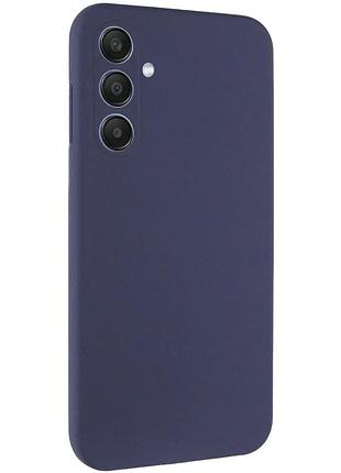 Чехол silicone cover full camera для samsung galaxy a56 5g силіконовий синій (930851)