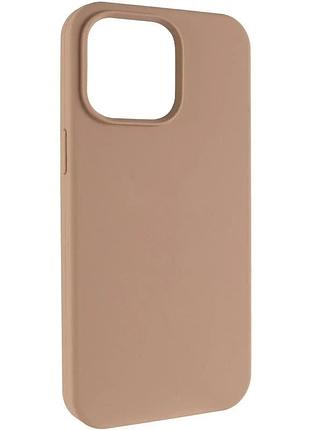 Чохол для iphone 11 pro 5.8" силіконовий magsafe бежевий (924682)