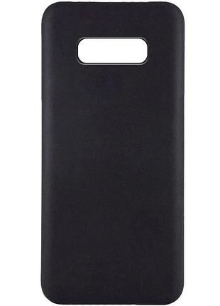Чехол накладка для samsung galaxy s10e анти-удар tpu чорний (922913)