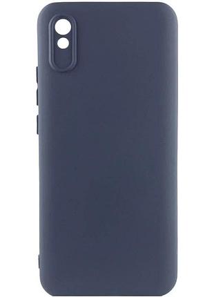 Чехол накладка full camera для xiaomi redmi 9a tpu синій (930818)
