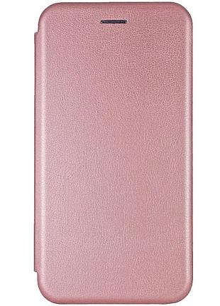 Чехол-книжка для realme c61 4g 360° искусственная кожа 14х7 см розовый золото (920057)
