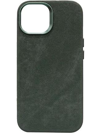 Чехол накладка для iphone 14 magsafe пластик 6,1" pine needle (922468)