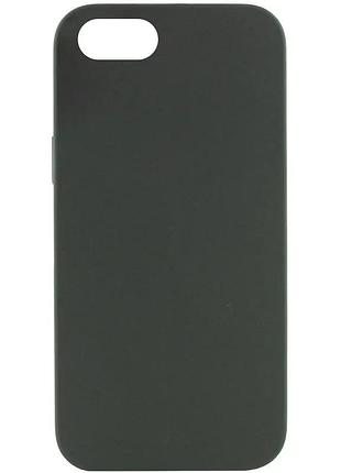 Чехол накладка для apple iphone se (2020) / 7 / 8 силіконовий зелений cyprus green (931304)
