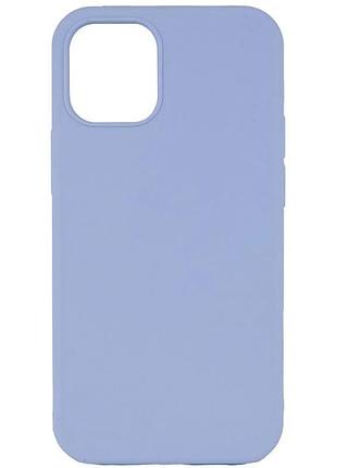 Чехол накладка для apple iphone 11 pro 5.8" силіконовий lilac blue (921624)