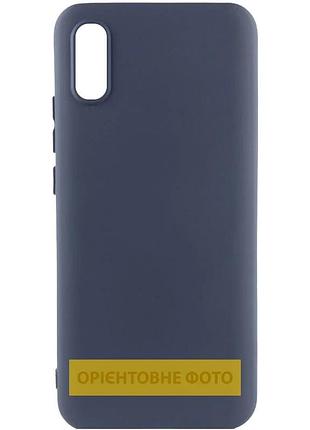 Чехол silicone cover для xiaomi redmi 9a силіконовий синій (930560)