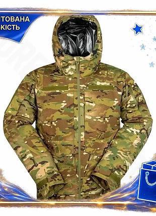 Мужская зимняя куртка рип-стоп мультикам для военнослужащих утепленная камуфляжная куртка для холодной п dm-11