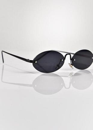 Окуляри без оправи slim black