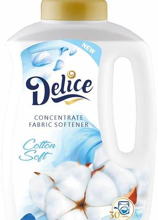Кондиціонер для білизни delice cotton soft 1 л