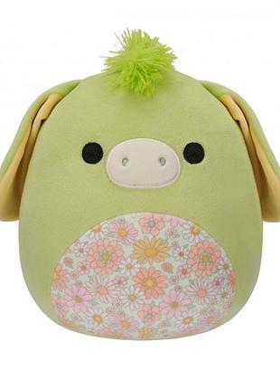 М'яка іграшка squishmallows – віслючок джуніпер (19 cm)
