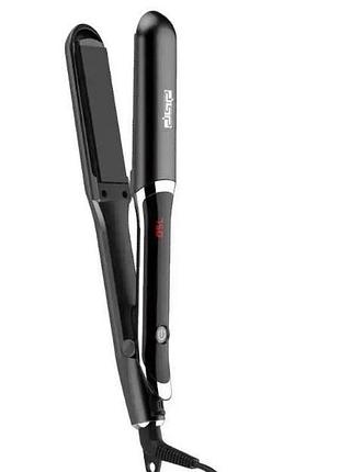 Профессиональный выпрямитель для волос dsp 10083 black с lcd дисплеем