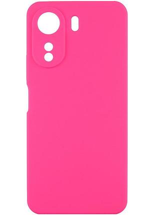 Чехол silicone cover lakshmi full camera (aaa) для xiaomi redmi 13c / poco c65 розовый / barbie pink