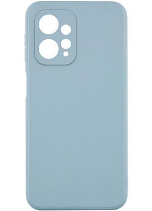 Силиконовый чехол candy full camera для xiaomi redmi note 12 4g серый / smoky gray