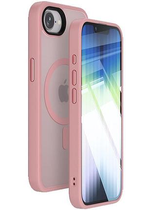 Чехол ummi colorful with magnetic fit для apple iphone 16e / 17e (6.1") розовый / pink