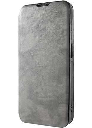 Шкіряний чохол-книжка belora для xiaomi poco x8 pro max gray