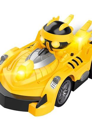 Машинка на радиоуправлении zf17-1a super bumper car yellow