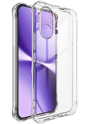 Tpu чохол getman ease logo посилені кути full camera для xiaomi poco x8 pro max безбарвний (прозорий)