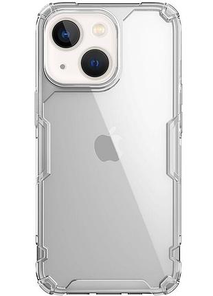 Tpu чехол nillkin nature pro series для apple iphone 15 plus (6.7") бесцветный (прозрачный)