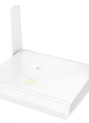 Маршрутизатор (роутер) hoco hi36 wifi4 300mbs white