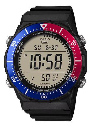 Casio ae-1700h-1a2 — чоловічий цифровий годинник, полімерний ремінець, wr 100 м