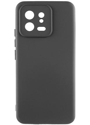 Чохол tpu getman liquid silk full camera для xiaomi 13 pro чорний / black