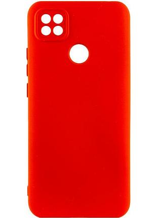 Чохол tpu getman liquid silk full camera для xiaomi redmi 9c червоний / red