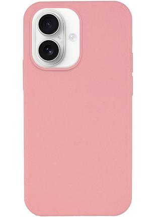 Чехол silk full protective (aa) no logo для apple iphone 16 plus (6.7") розовый / pink