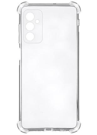 Tpu чохол getman ease logo посилені кути full camera для samsung galaxy a37 5g безбарвний (прозорий)