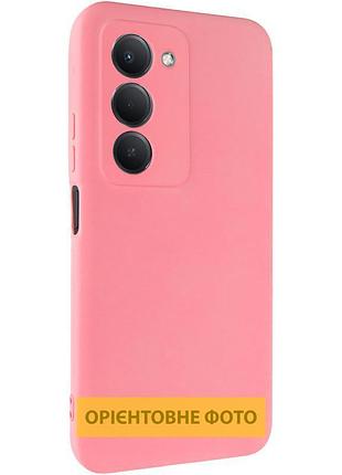 Чохол tpu getman liquid silk full camera для xiaomi redmi 15 4g (global) / 5g рожевий / pink