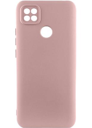 Чехол silicone cover lakshmi full camera (aaa) для xiaomi redmi 10a розовый / pink sand