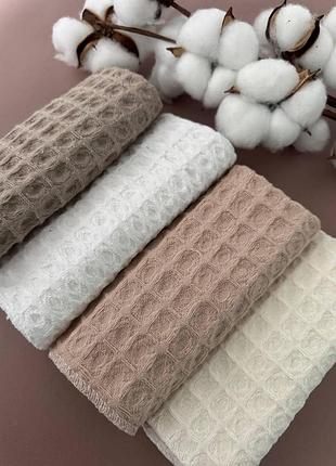 Многоразовая салфетка 35×35 см из вафельной ткани - детский платок для младенца, хлопковый