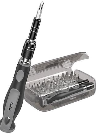 Набор отверток hoco ut10 set 32in1 gray / black