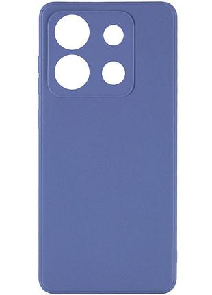 Силиконовый чехол candy full camera для infinix smart 7 hd голубой / mist blue