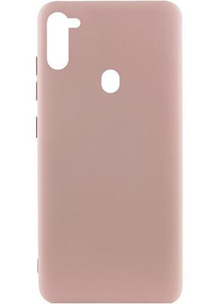 Чехол silicone cover ummi lakshmi (aa) для samsung galaxy a11 розовый / pink sand