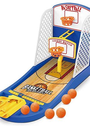 Настольная интерактивная игра ummi 06818 basketball tournament blue / yellow