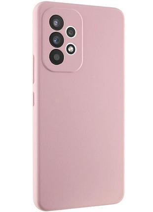 Чехол silicone cover lakshmi full camera (aaa) для samsung galaxy a33 5g розовый / pink sand