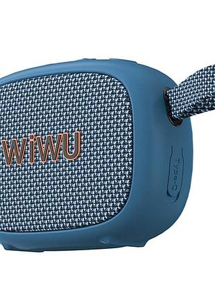Bluetooth колонка wiwu h1 go fun blue