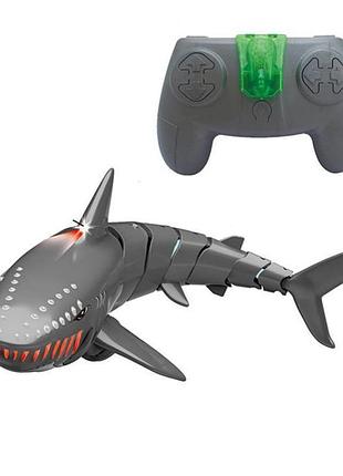 Лодка на радиоуправлении sht fy666 shark 2.4g grey