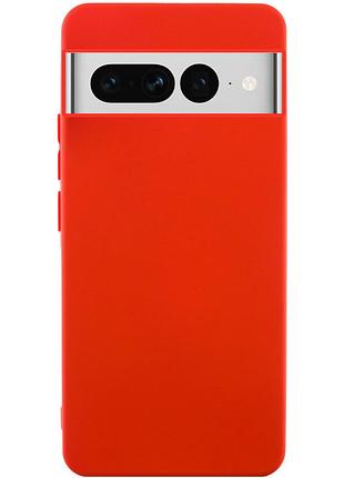 Чохол tpu getman liquid silk для google pixel 7 pro червоний / red