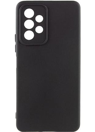 Чехол tpu getman liquid silk full camera для samsung galaxy a13 4g черный / black