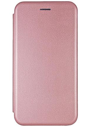 Шкіряний чохол-книжка classy для samsung galaxy a27 rose gold